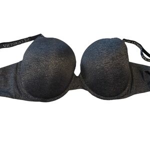 Victoria secret 36DDD t-shirt pushup bra full coverage good used condition black